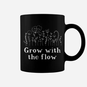 Wildflower Flower Garden Positive Quote Women's Teen Girls Coffee Mug | Crazezy