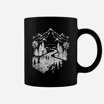 Wildlife Nature Mountains Hiking Outdoor Trees Forest Coffee Mug | Crazezy DE