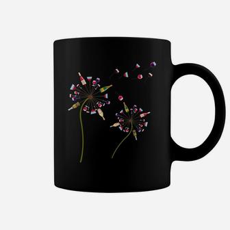 Wine Dandelion Drinking - Funny Wine And Dandelion Lover Coffee Mug | Crazezy