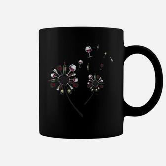 Wine Dandelion Flower For Man And Woman Coffee Mug | Crazezy CA