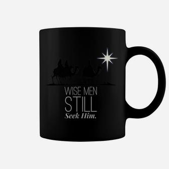 Wise Men Still Seek Him Christian Christmas Jesus Design Coffee Mug | Crazezy CA