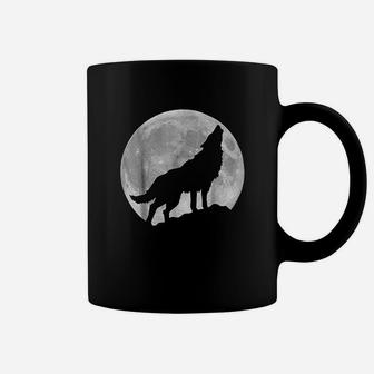 Wolf In Moon Light Coffee Mug | Crazezy CA