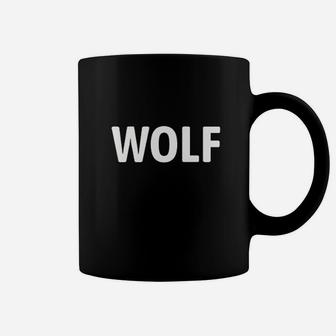 Wolf Text Coffee Mug | Crazezy AU