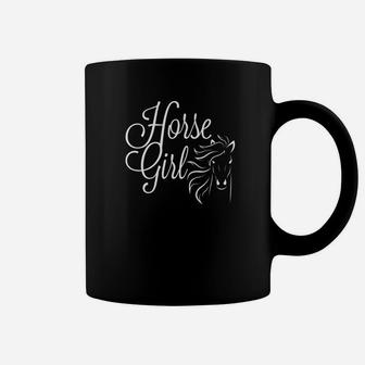 Women Horse Girl Horse Equestrian Lover Coffee Mug - Thegiftio