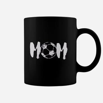 Women Soccer Mom Motherhood Graphic Off Shoulder Tops Coffee Mug | Crazezy DE