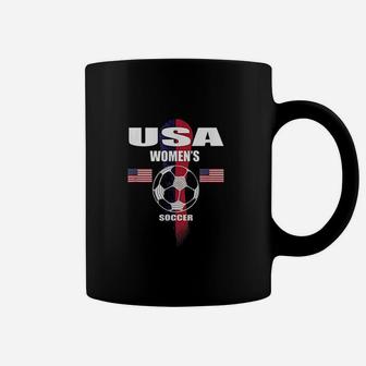 Women Soccer Team Usa United States Soccer Fan Woman Coffee Mug | Crazezy