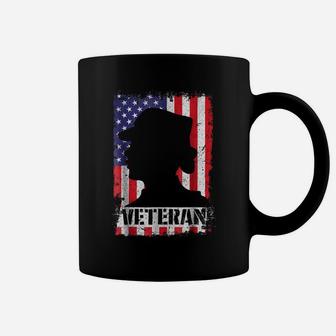 Women Veteran Usa Flag Female Veterans Day Gift Shirt Coffee Mug | Crazezy DE