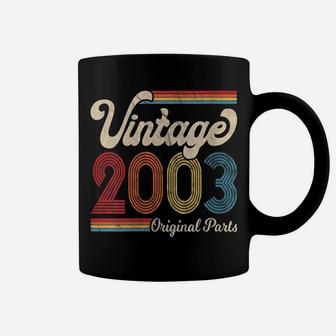 Womens 2003 Vintage 2003 Birthday Gift Born Made 2003 Coffee Mug | Crazezy
