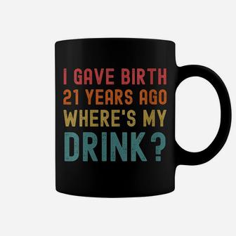 Womens 21St Birthday Party Mom Dad 21 Year Old Child Son Daughter Coffee Mug | Crazezy UK