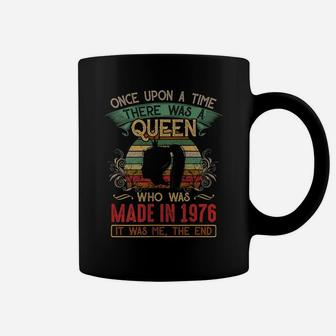 Womens 45Th Birthday Queen Made In 1976 Coffee Mug | Crazezy