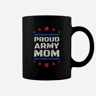 Womens 4Th July Clothing - Proud Army Mom Us Patriot Coffee Mug | Crazezy AU