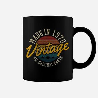 Womens 50Th Birthday Gift Vintage Made In 1970 50 Years Old Funny Coffee Mug | Crazezy UK