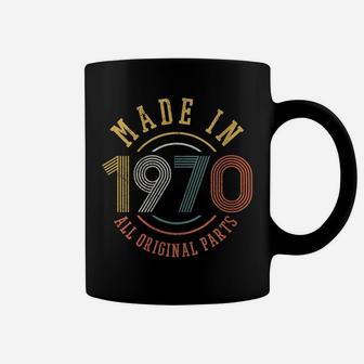 Womens 50Th Birthday Gift Vintage Made In 1970 Original Parts Funny Coffee Mug | Crazezy CA
