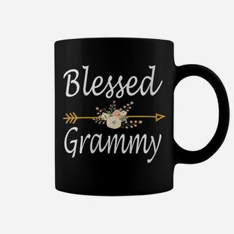 Womens Blessed Grammy Mothers Day Gift Coffee Mug | Crazezy