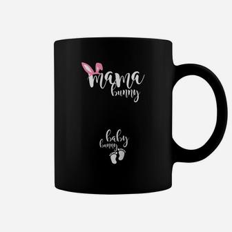 Womens Bunny Mom Gift Mama Bunny Baby Bunny Easter Pregnancy Coffee Mug | Crazezy DE