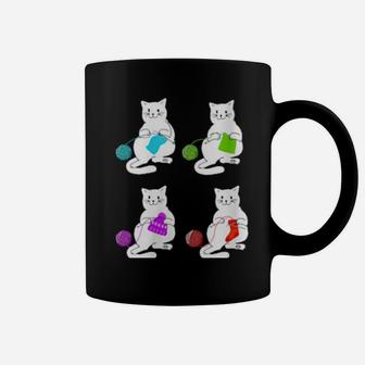 Womens Cats Yarn, Cat Quilting, Cat Crotches, Cat Coffee Mug - Monsterry DE