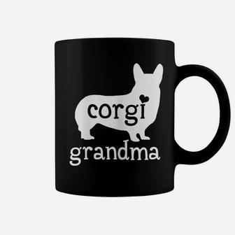 Womens Corgi Grandma Shirt Cute Corgi Dog Lover Mother's Day Gifts Coffee Mug | Crazezy AU