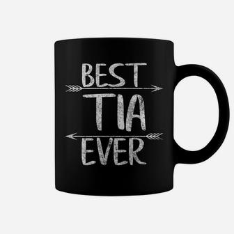 Womens Cute Mother's Day Funny Auntie Gift Best Tia Ever Coffee Mug | Crazezy CA