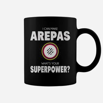 Womens Franelascss I Can Make Arepas What's Your Superpower Coffee Mug | Crazezy CA