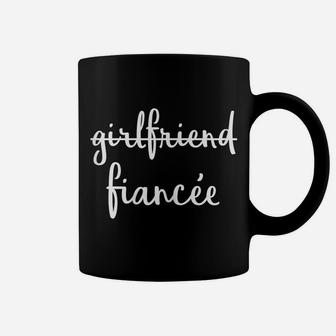 Womens Girlfriend Fiancee Funny Fiance Engagement Party Coffee Mug | Crazezy