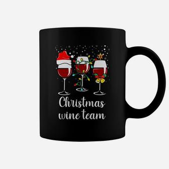 Womens Glass Wine Drinking Gift Funny Holiday Christmas Wine Team Coffee Mug | Crazezy UK