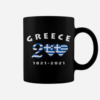 Womens Greece Independence Day Greek 200Th Aniversary Bicentennial Coffee Mug | Crazezy