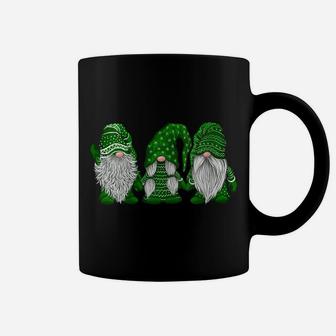 Womens Hanging With Green Gnomies Santa Gnome Christmas Costume Coffee Mug | Crazezy DE