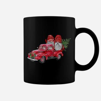 Womens Hanging With Red Gnomies Santa Gnome Christmas Car Coffee Mug | Crazezy