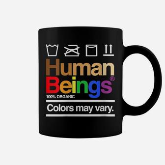 Womens Human Being 100 Organic Colors May Vary Lgbt Coffee Mug | Crazezy CA