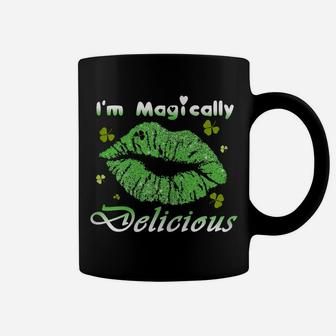 Womens I'm Magically Delicious Tee Funny St Patrick Day Coffee Mug | Crazezy