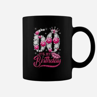 Womens It's My 60Th Birthday Queen 60 Years Old Shoes Crown Diamond Coffee Mug | Crazezy AU