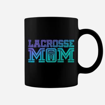 Womens Lacrosse Mom | Proud Lax Player Mother Coffee Mug | Crazezy