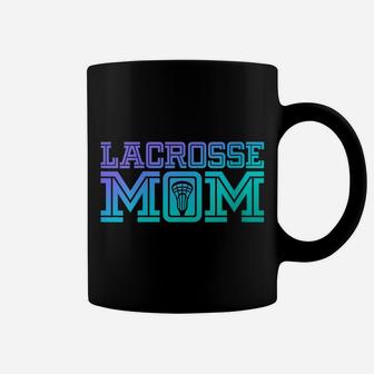 Womens Lacrosse Mom | Proud Lax Player Mother Gift Coffee Mug | Crazezy DE