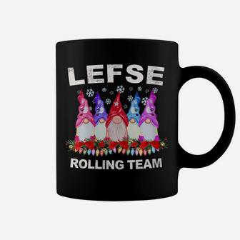 Womens Lefse Making Rolling Team Gnome Nisse Tomte Christmas Coffee Mug | Crazezy CA