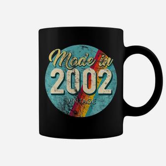 Womens Made In 2002 Vintage 18Th Birthday Retro Throwback C1 Coffee Mug | Crazezy