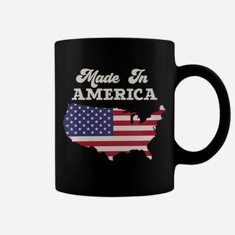 Womens Made In America Vintage Country Usa Coffee Mug | Crazezy UK