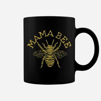 Womens Mama Bee Cute Funny Beekeeper Mother's Day Bee Lover Gift Coffee Mug | Crazezy DE