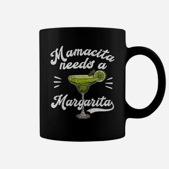 Womens Mamacita Needs A Margarita Funny Mother's Day Gift Coffee Mug | Crazezy