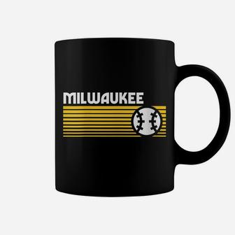 Womens Milwaukee Baseball Retro Game Day Coffee Mug | Crazezy CA