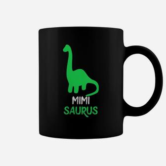Womens Mimi-Saurus Funny Dinosaur Gift Mimisaurus Mother's Day Coffee Mug | Crazezy DE