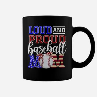 Womens Mom Baseball Loud & Proud Mom Mama Parent Sports Team Fan Coffee Mug | Crazezy DE