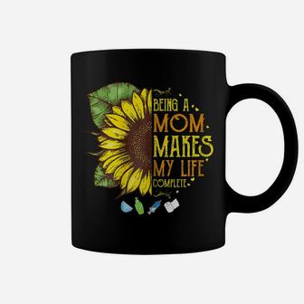 Womens Mothers Day New Mom Shirt Plus Size Floral Flower Graphic Coffee Mug | Crazezy DE
