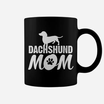 Womens Mother's Day Tshirts Cool Proud Dachshund Mom Clothing Coffee Mug | Crazezy