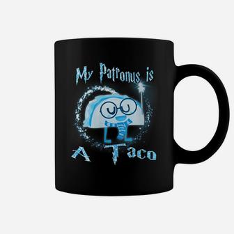 Womens My Patronus Is A Taco Magic Gift Tacos Coffee Mug | Crazezy CA