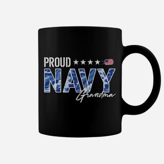 Womens Nwu Proud Navy Grandma For Grandmothers Of Sailors Coffee Mug | Crazezy UK