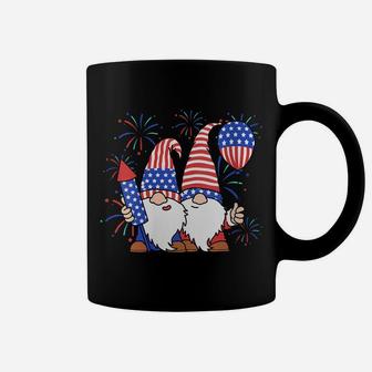 Womens Patriotic Gnomes Usa American Flag 4Th Of July Gnome Coffee Mug | Crazezy DE