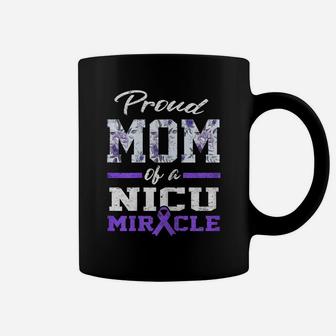 Womens Prematurity Awareness Proud Preemie Mom Nicu Warrior Miracle Coffee Mug | Crazezy