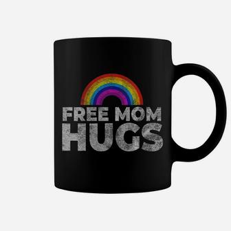 Womens Pride Parade Free Hugs Proud Mom Lgbt Coffee Mug | Crazezy