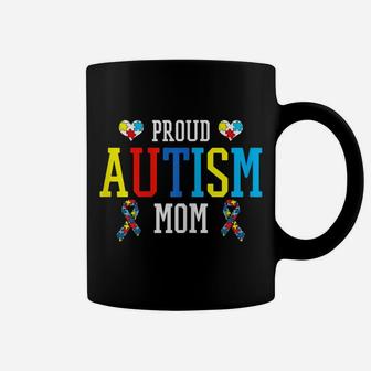 Womens Proud Autism Mom - Autistic Pride As Awareness Month Gift Coffee Mug | Crazezy AU