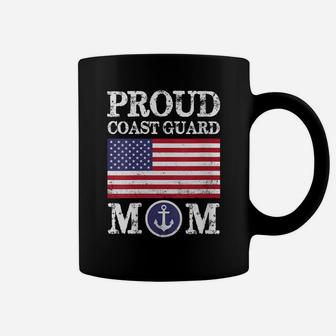 Womens Proud Coast Guard Mom Coffee Mug | Crazezy DE